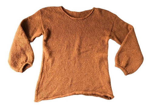 Sweater Mohair Dama Ikigai Marron