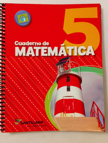 Cuaderno De Matemática 5 Santillana 2014 (Usado)