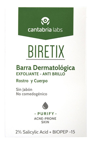 Biretix Barra Dermatológica Exfoliante Anti Brillo 