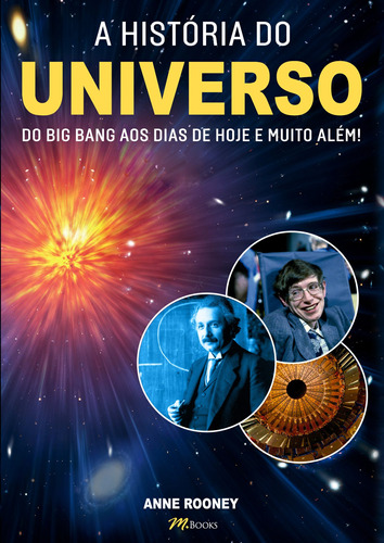 A História do Universo, de Rooney, Anne. M.Books do Brasil Editora Ltda, capa mole em português, 2021