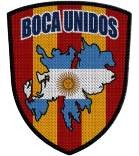 Parche Termoadhesivo Malvinas Y Boca Unidos Corrientes