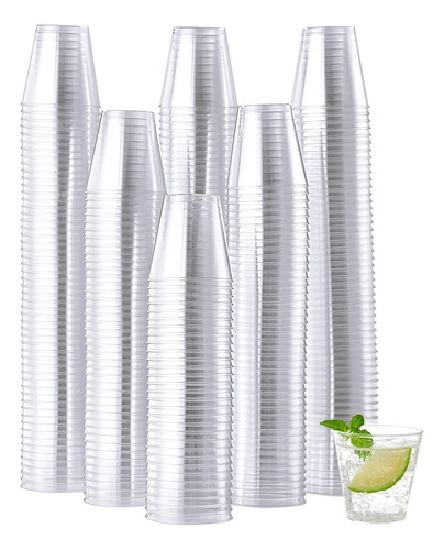 X200 Vasos Plasticos Pocillos Para Postres Vasos Shot 40 Ml