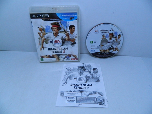 Grand Slam Tennis 2 Original Fisico Midia Ps3 Loja Fisica Rj (Usado)