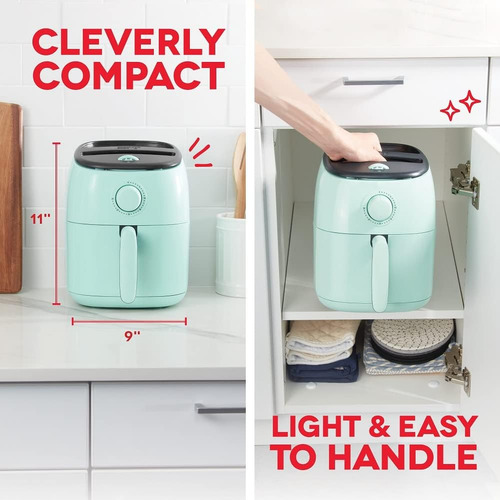 Freidora De Aire Dash Tasti-crisp 2.6qt Apagado Automatico