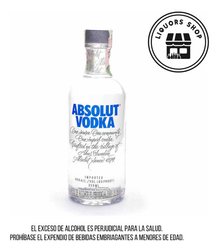 Absolut Vodka Media 350ml