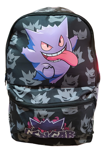 Mochila Pika Poke Gen Gar Lona Sublimada Reforzada