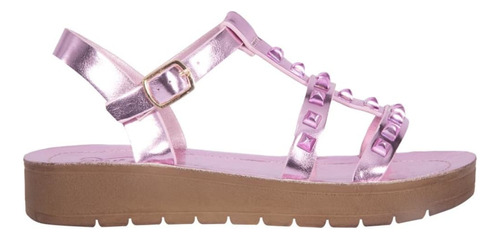 Sandalias Huaraches Plataforma Vestir Mujer Pink 1115697