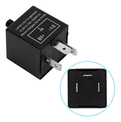 12 V 3 Pines Ajustable Luz Led Flasher Parpadeo Relé Fix
