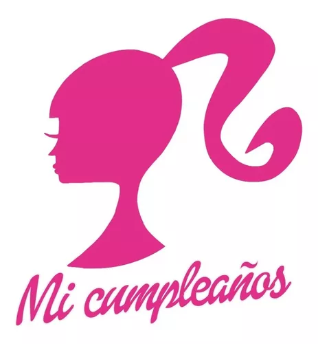 Logo Digital Personalizado De Cumpleaños Barbie