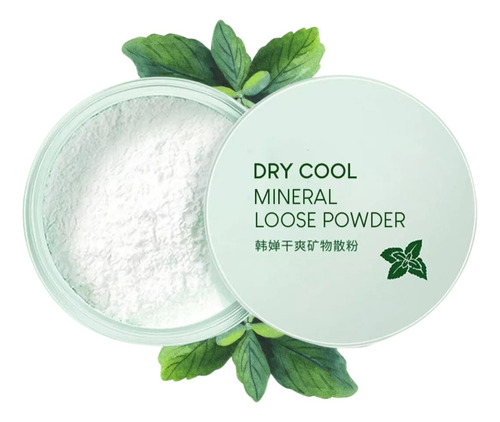 Base de maquillaje en polvo suelto Veraly Polvo Traslucido mineral control de aceite maquillaje natural mate belleza coreana cosmético tono neutro - 30g