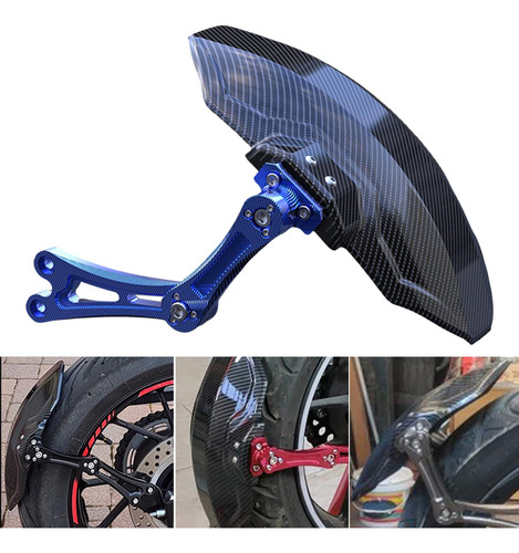 Guardabarros Trasero Ajustable Para Motocicleta, Piezas De