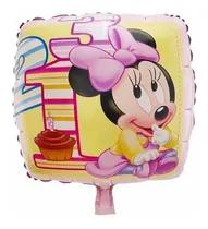 Comprar Globo Metalizados De Mickey Y Minnie Bebe De 18 Pulgadas
