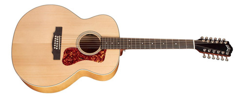 Violão 12 Corda Guild F-2512e Maple Blonde Eletrico Acustico