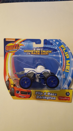 Juguete Fisher Price 2 In 1 Monster Truck To Race Car