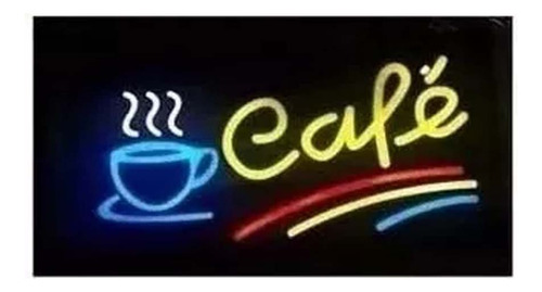 Cartel Luminoso Sistema Led Animado Modulo 1 Cafe Vapex