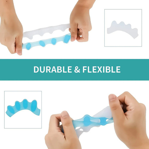Gel Dedos Separators, 2 Pares Dedos Separator