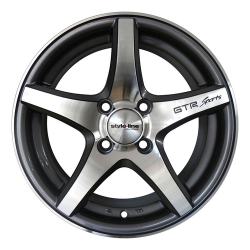 Llanta Aleacion Deportiva Style Line Rodado 14 Vw 4x100 Nd