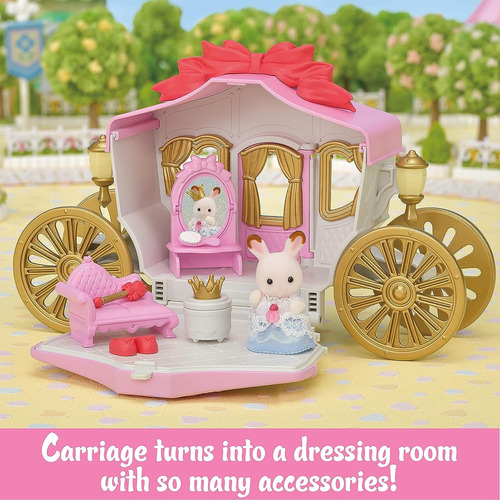Calico Critters Royal Carriage Set Playset Sylvanian *
