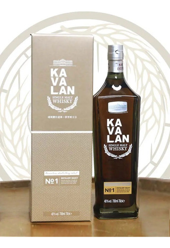 Whisky Kavalan N° 1 Distillery Select 700ml 40% C/ N.f.