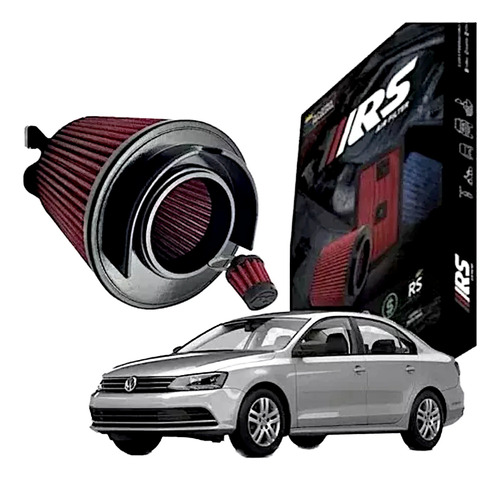 Filtro De Ar Esportivo Jetta 2.0 8v Flex Confortline Rs2970