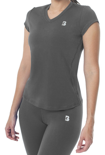 Playera Deportiva Manga Corta Dry-fit Mujer Blacksecretsport