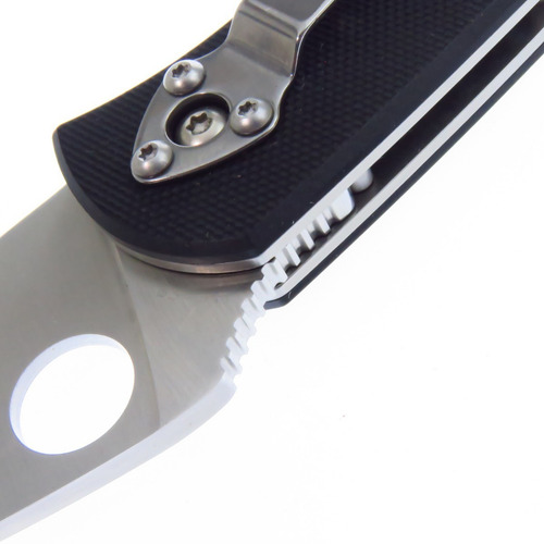 Imagen 9 de 10 de Sc148gp Spyderco Navaja Ambitious Filo Plano Linerlock