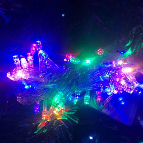 Serie Magica Luces Navideñas 100 Focos Leds Multicolor