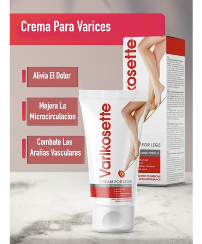 Varikosette (mejor Que Varicobooster) Crema Para Las Varices Neutra