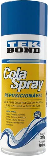 comprar Cola Spray Reposicionavel 340gu002F500ml Artesanato Tek Bond