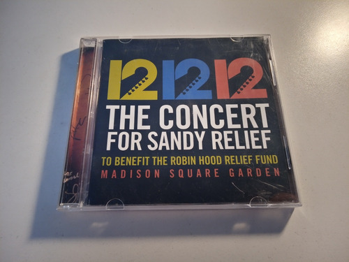 121212 Concert Sandy Relief The Who, Bon Jovi Cd Doble Dif 