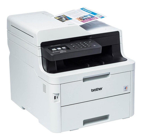 Impresora Brother Laser Multifuncional Color Mfcl-3750cdw