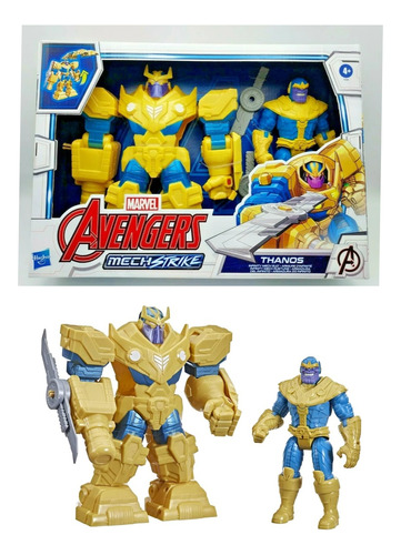 Figura De Acción Thanos Avengers Bot Original 