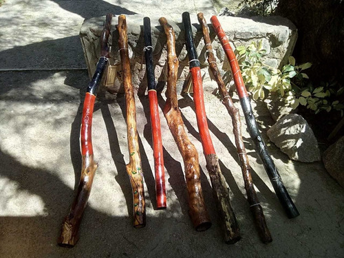 Imagen 3 de 7 de Didjeridoo, Didgeridoo De Eucaliptos Para Música , Yoga.