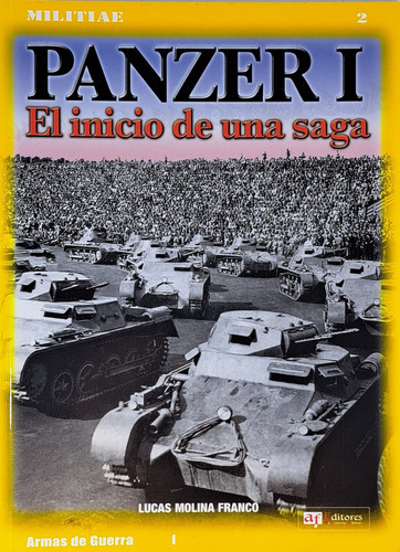 Panzer 1 Armas De Guerra - Militiae N°2 - Libro Nuevo Con Cd