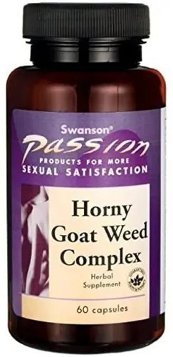 Horny Goat Weed Complex 60 Caps Max Potencia Nuevo Empaque