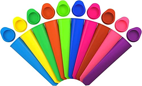 Moldes De Silicona Para Helados Ineibo, Juego De 10 Unidades