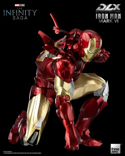 threezero Iron Man Mark XLVI フィギュア Action Figure Threezero Marvel Infinity Saga Iron Man Mark 6