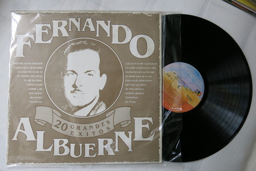 Vinyl Vinilo Lp Acetato Fernando Albuerne Bolero Son Exitos