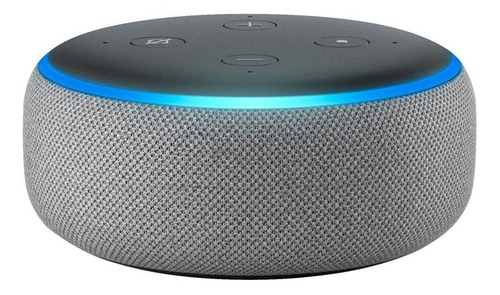 Imagen 2 de 4 de Amazon Echo Dot 3rd Gen con asistente virtual Alexa heather gray 110V/240V
