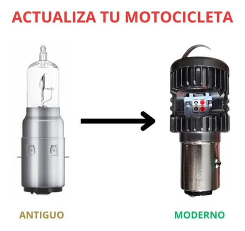 Foco Led Faro Bicolor Motocicleta Vento Ryder 190 5.0