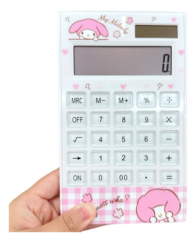 Calculadora Kawaii My Melody Cinnamoroll Escolar Oficina