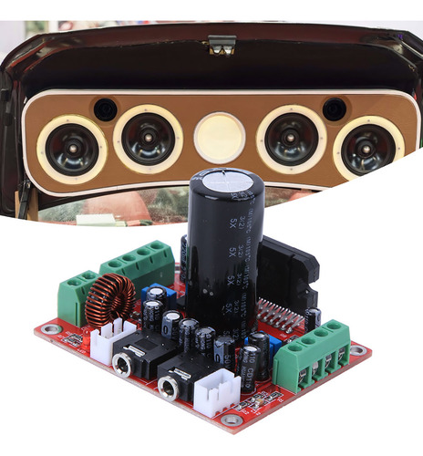 Placa Amplificadora De Carro Automobile Power Tda7850 Chip W