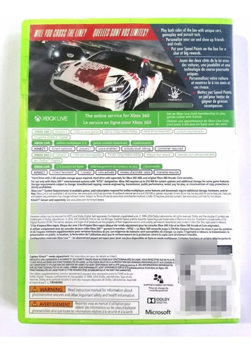 Need For Speed Rivals Xbox 360 (Reacondicionado)