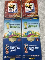 Comprar Albumes Mundiales De Futbol (6 Und) 2010, 2014, 2018