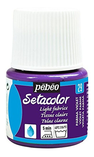 Originales, Pintura Para Telas Claras, 45 Ml, Color Violeta