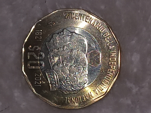 Mpneda 20 Pesos Conmemorativa