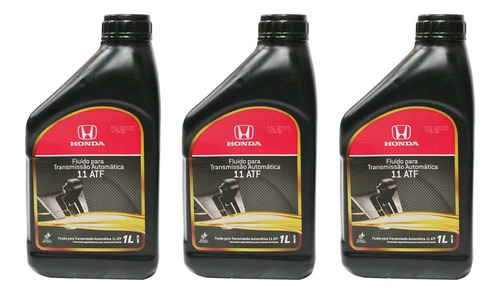 Kit Honda Óleo 11atf 3 Litros Original Câmbio Automático