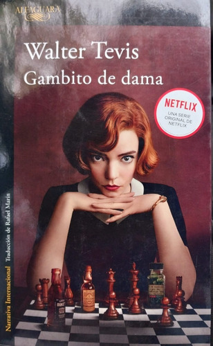 Libro Gambito De Dama, Walter Tevis (excelente Estado 