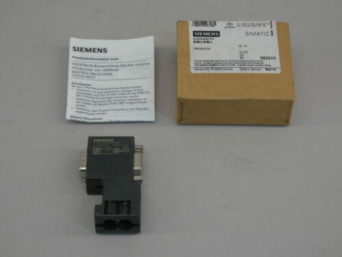 Siemens 6es7 972-0bb12-0xa0 Busconnector Profibus Dp - N Yyx