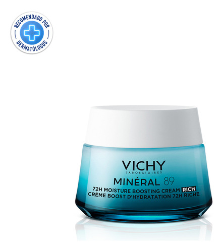 Crema Facial Hidratante Sin Perfume Mineral 89 Vichy 50 Ml